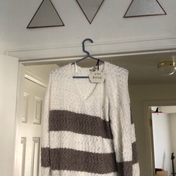 Cozy Striped Sweater - Picture 2 of 4